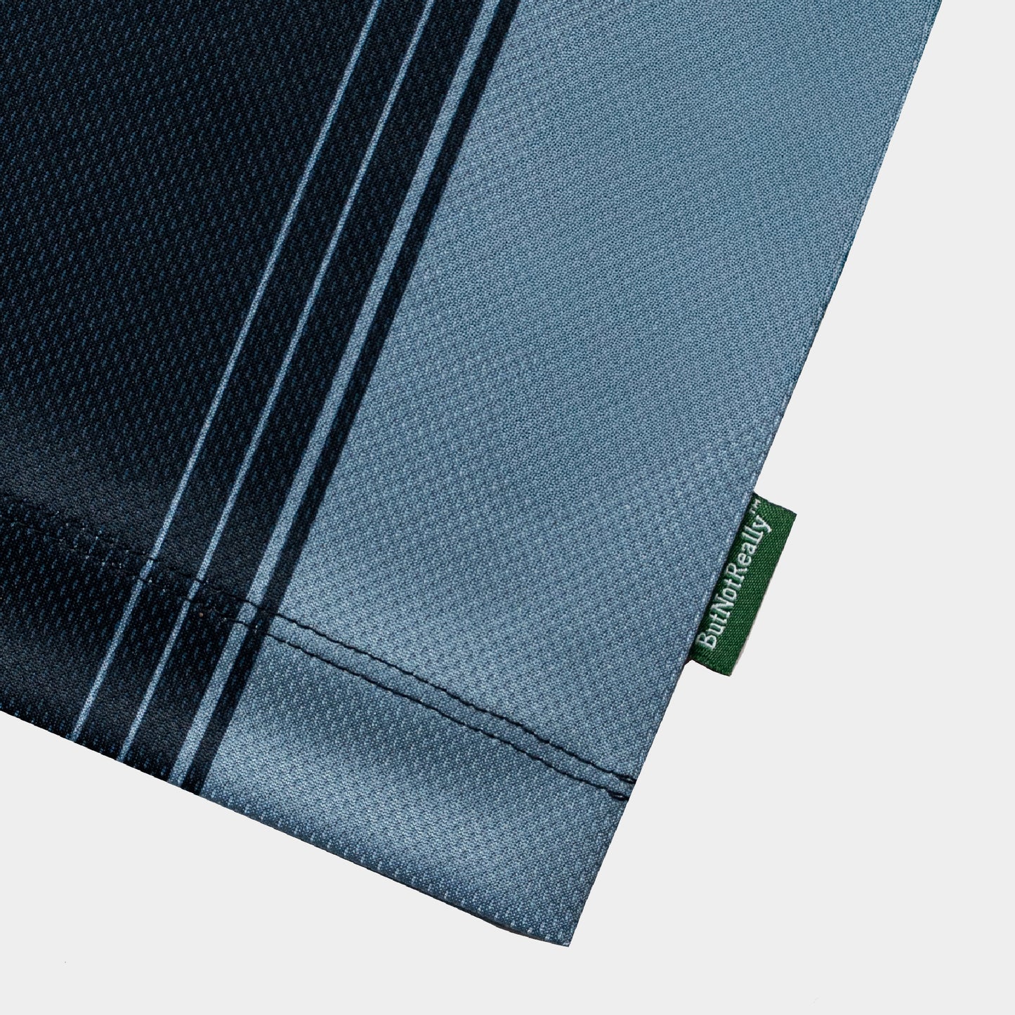 ButNotReally™ Mesh Stripes Oversized Polo Jersey