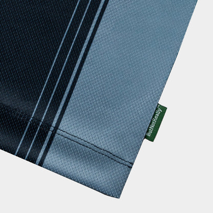 ButNotReally™ Mesh Stripes Oversized Polo Jersey