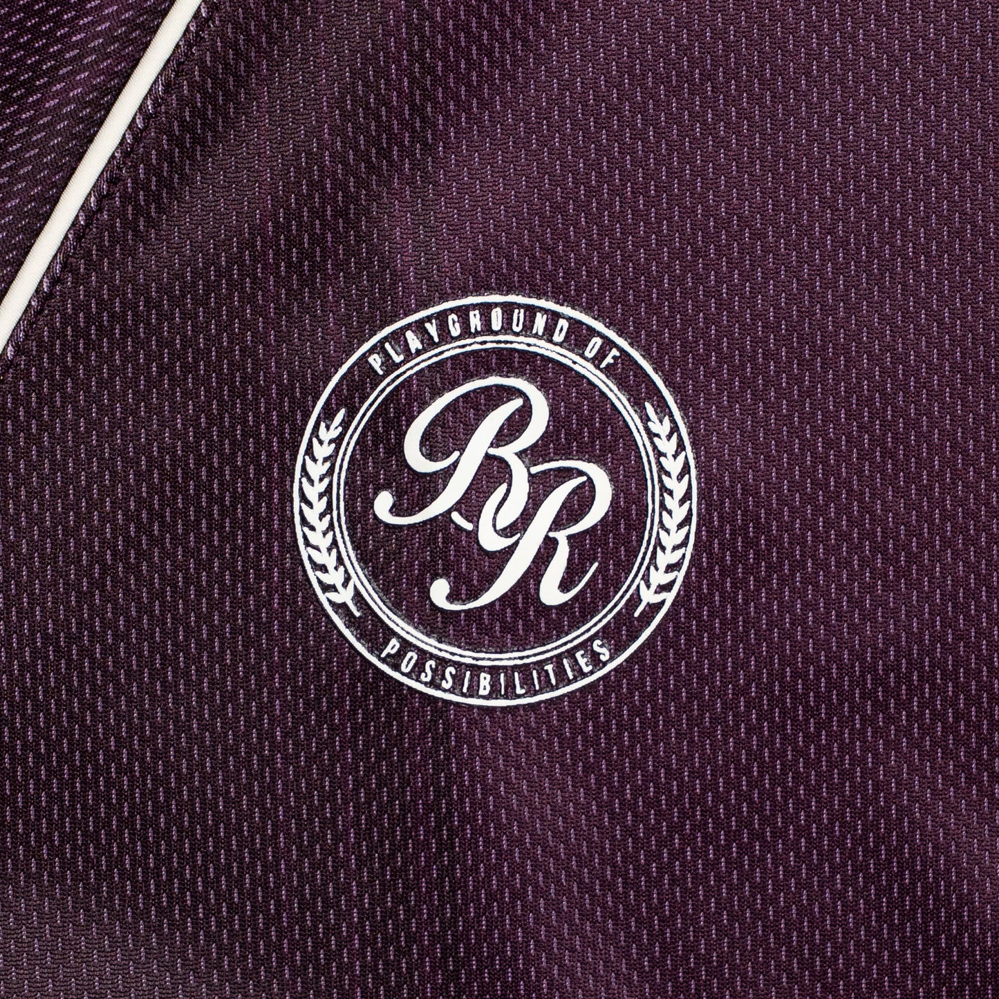 ButNotReally™ Mesh Stripes Oversized Polo Jersey