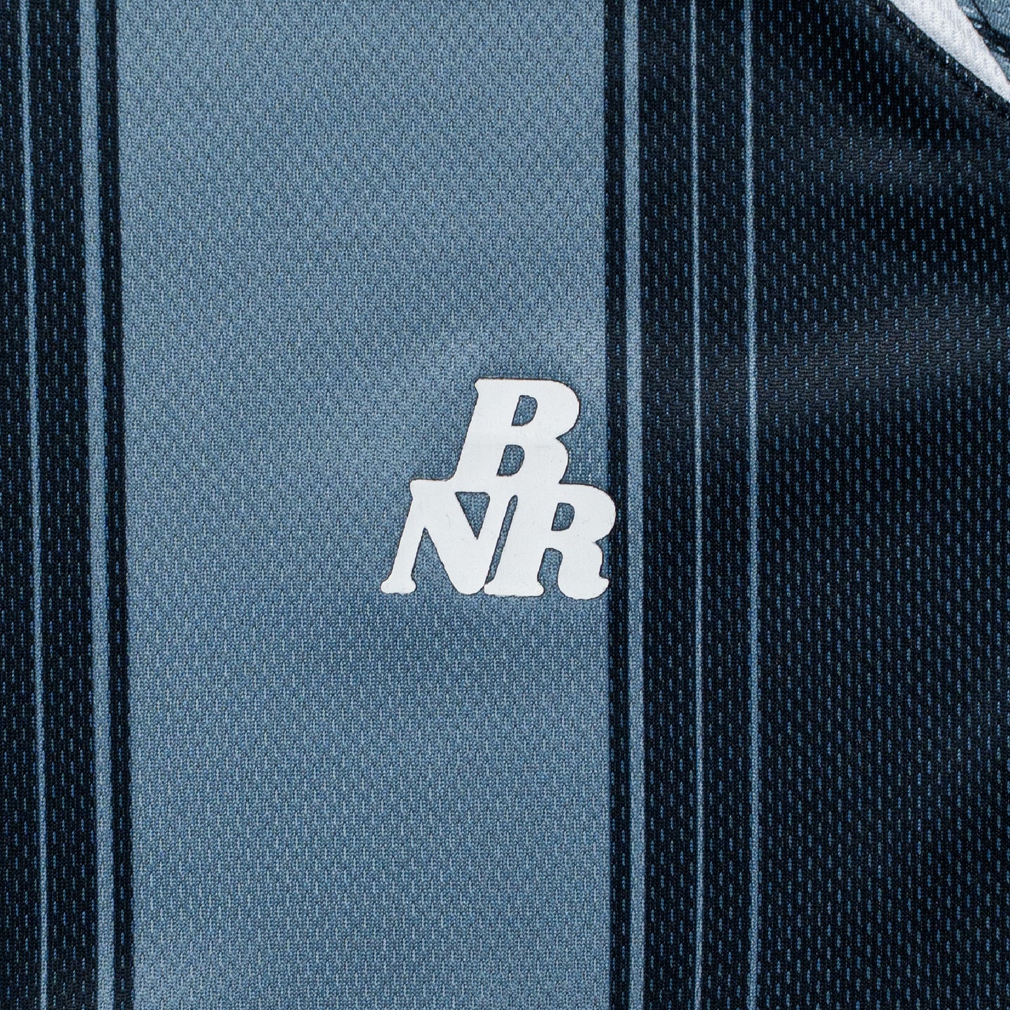 ButNotReally™ Mesh Stripes Oversized Longsleeves Polo Jersey