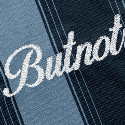 ButNotReally™ Mesh Stripes Oversized Longsleeves Polo Jersey