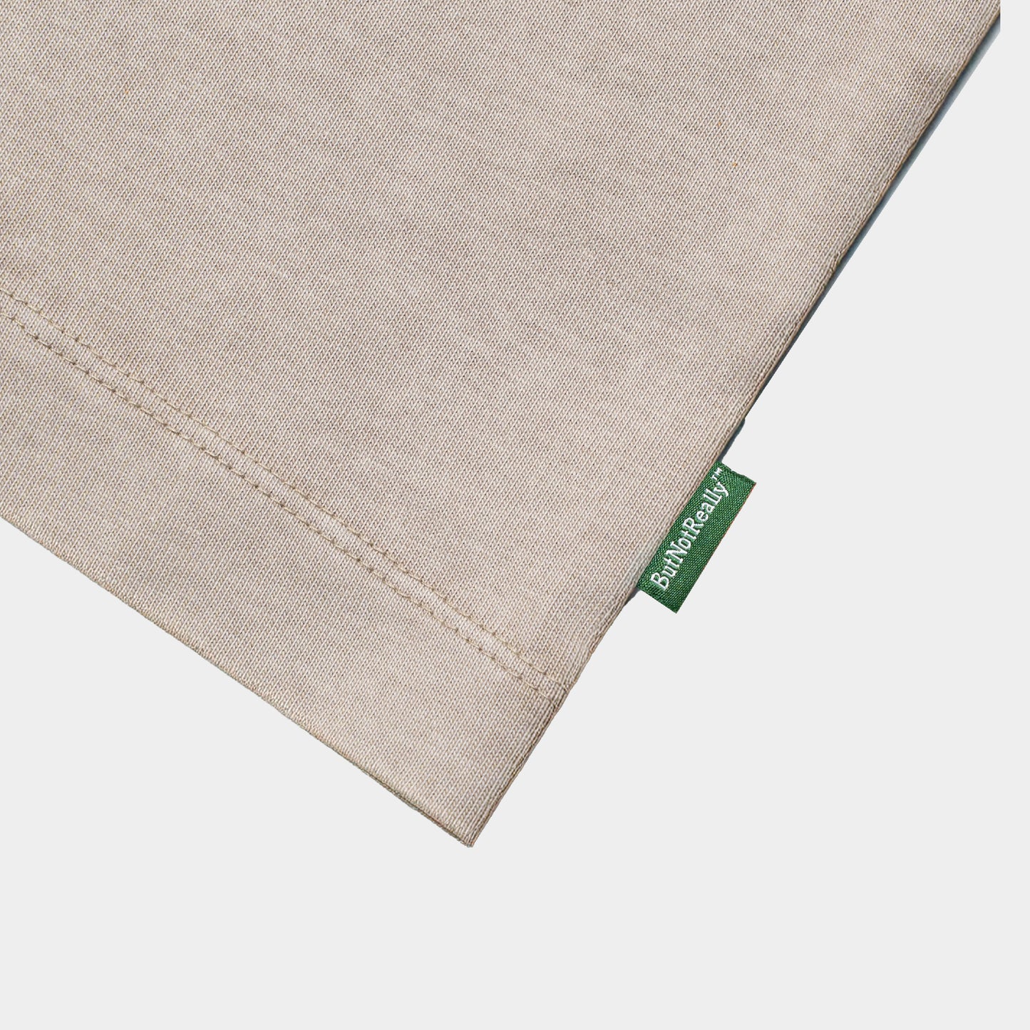 ButNotReally™ Stone-Washed Graphic Cotton Oversized Pocket Tee