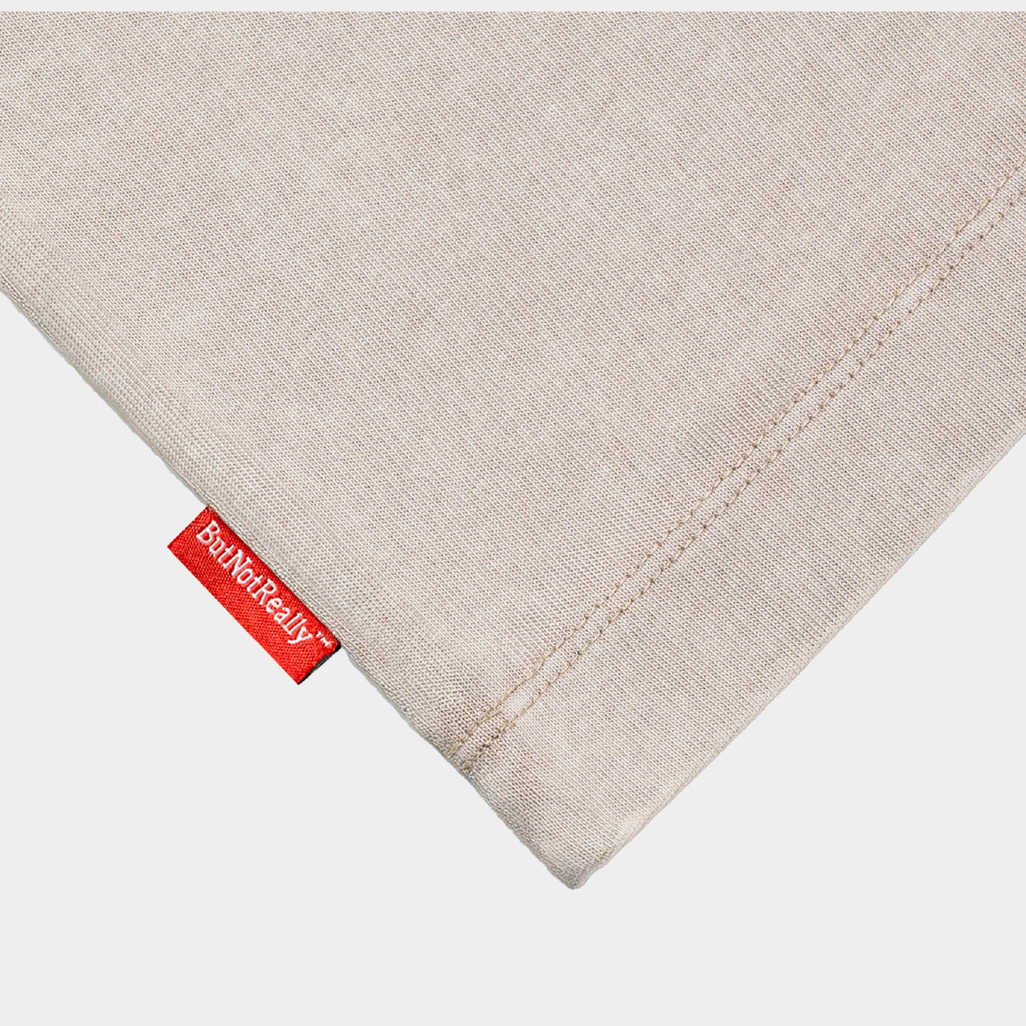 ButNotReally™ Stone-Washed Graphic Cotton Oversized Pocket Tee