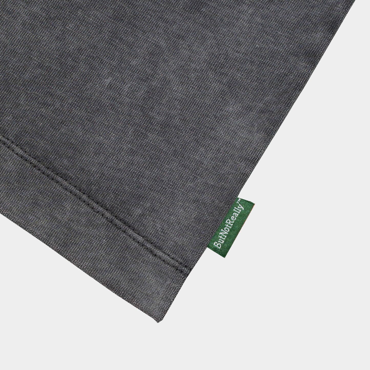 ButNotReally™ Stone-Washed Graphic Cotton Oversized Pocket Tee