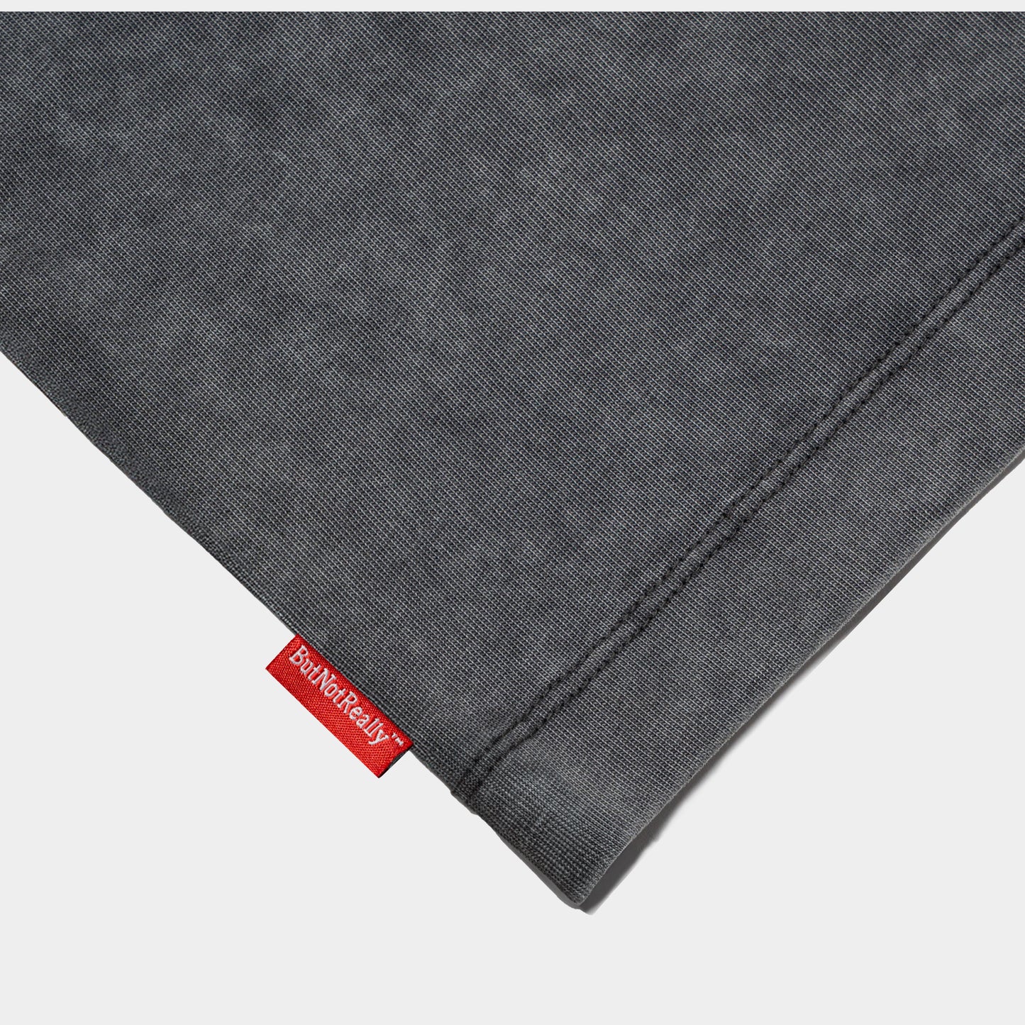 ButNotReally™ Stone-Washed Graphic Cotton Oversized Pocket Tee