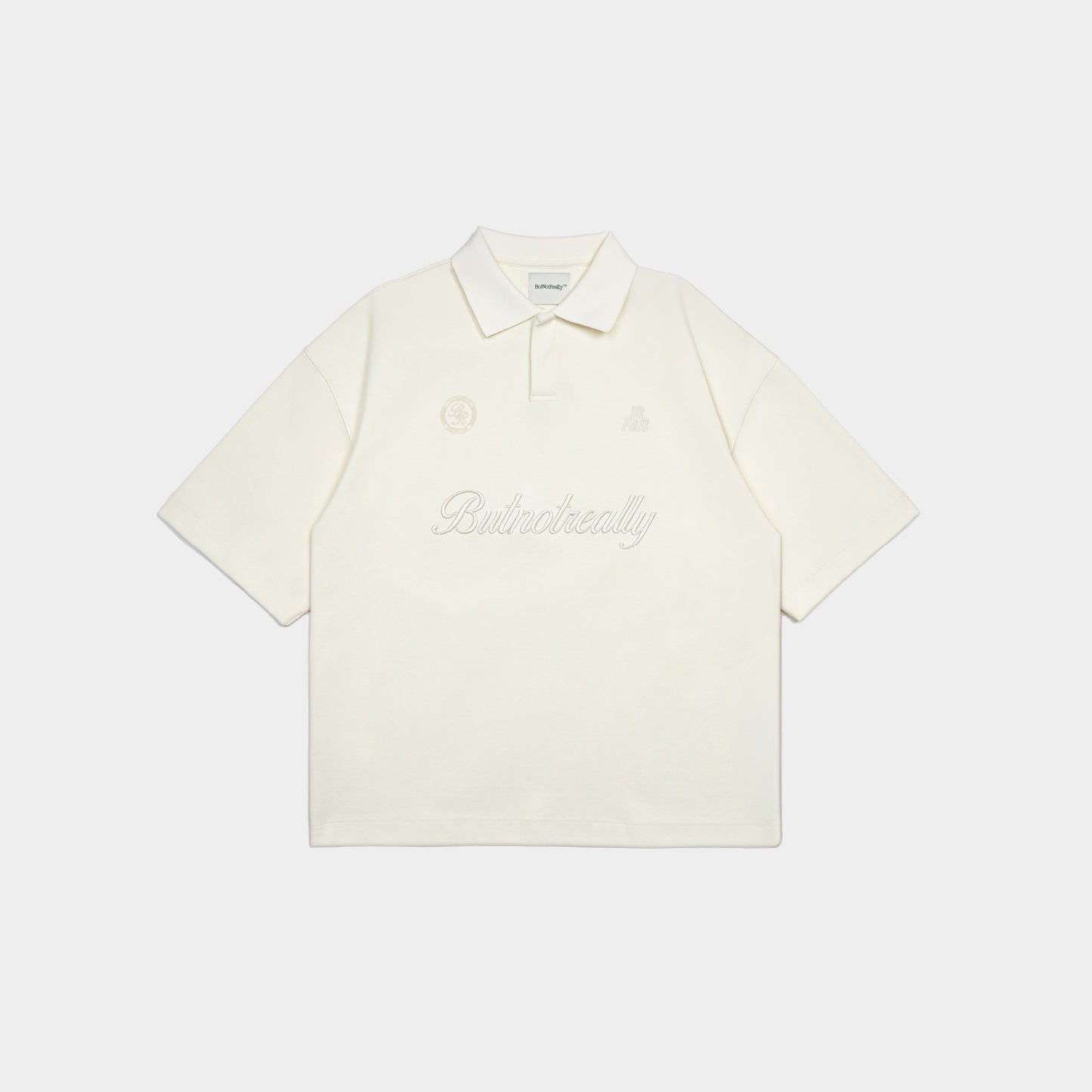 ButNotReally™ Interlock Oversized Polo Jersey