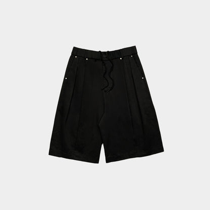 ButNotReally™ Core Cotton Wide Fit Pleated Half Pants