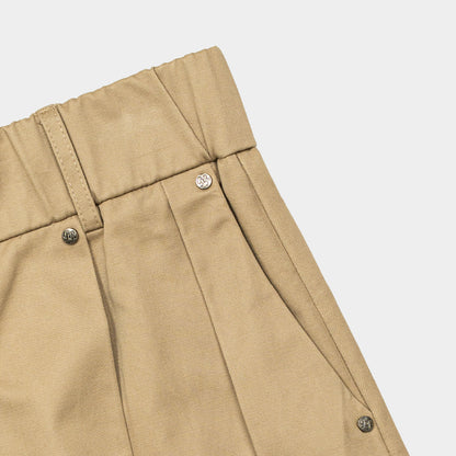 ButNotReally™ Core Cotton Wide Fit Pleated Half Pants