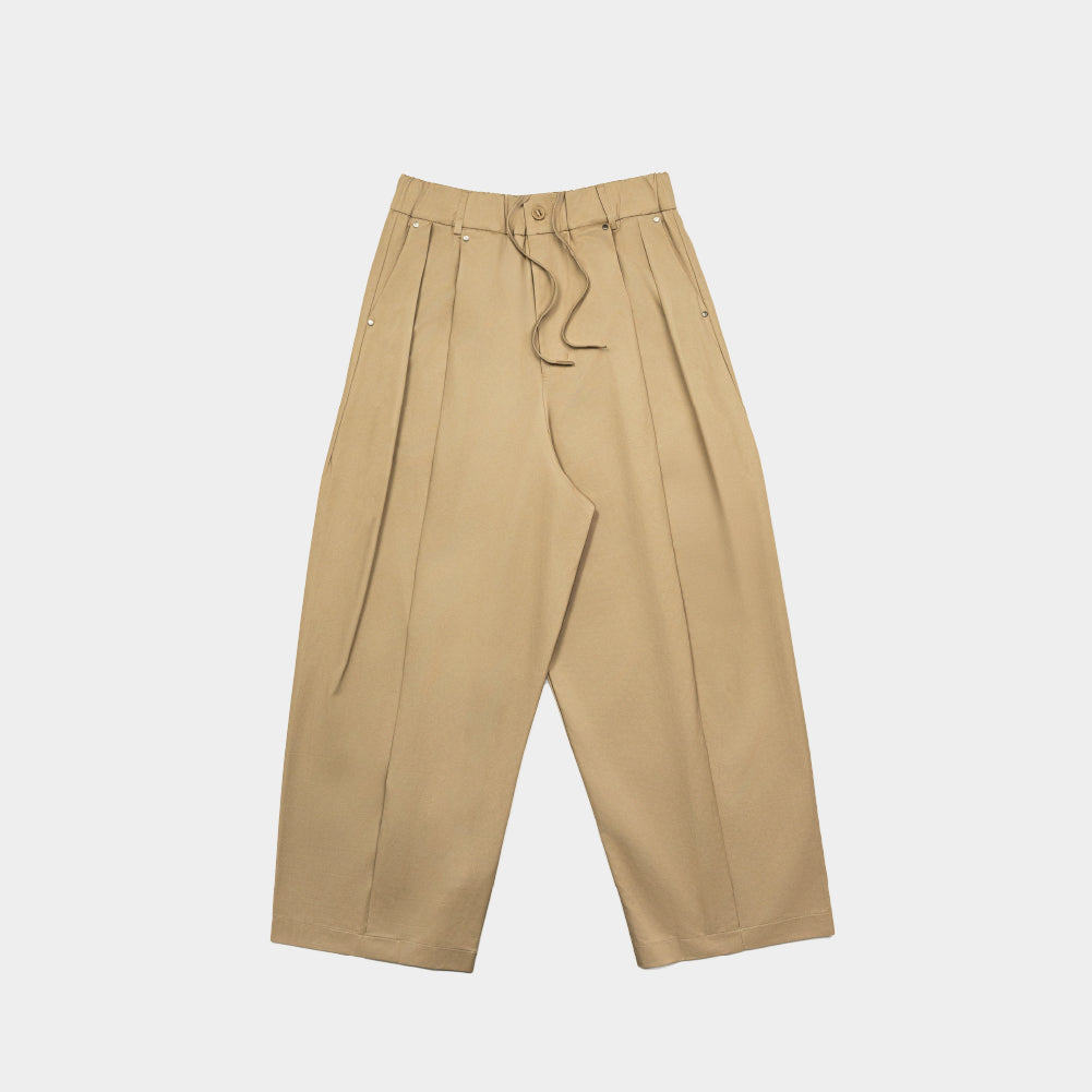 ButNotReally™ Core Cotton Wide Pleated Pants