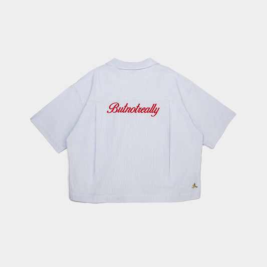 ButNotReally™ Oxford Cropped Fit Tee