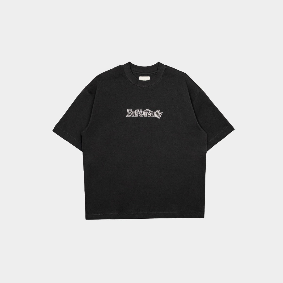 ButNotReally™ Graphic Interlock Oversized Tee