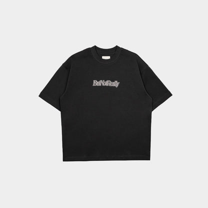 ButNotReally™ Graphic Interlock Oversized Tee
