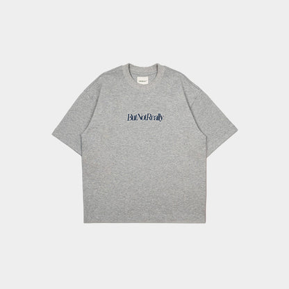 ButNotReally™ Graphic Interlock Oversized Tee