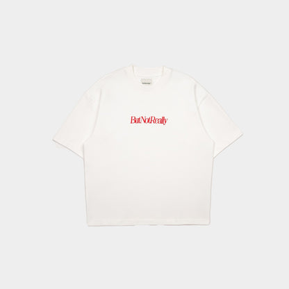ButNotReally™ Graphic Interlock Oversized Tee