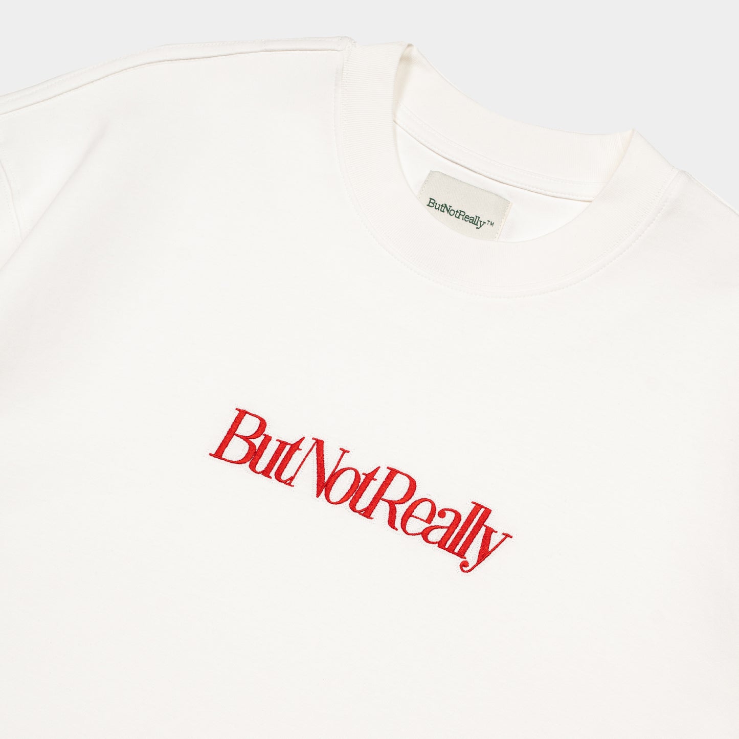 ButNotReally™ Graphic Interlock Oversized Tee