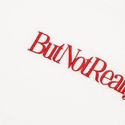 ButNotReally™ Graphic Interlock Oversized Tee