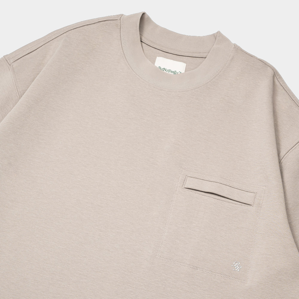 ButNotReally™ Core Interlock Oversized Pocket Tee