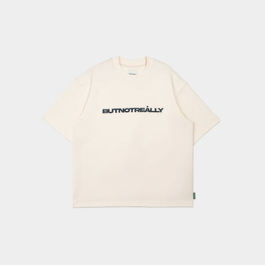 ButNotReally™ Graphic Neoprene Oversized Tee
