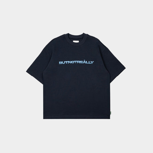 ButNotReally™ Graphic Neoprene Oversized Tee