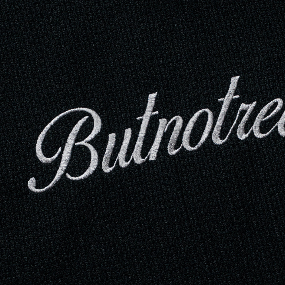 ButNotReally™ Graphic Oversized Knitted Polo Tee