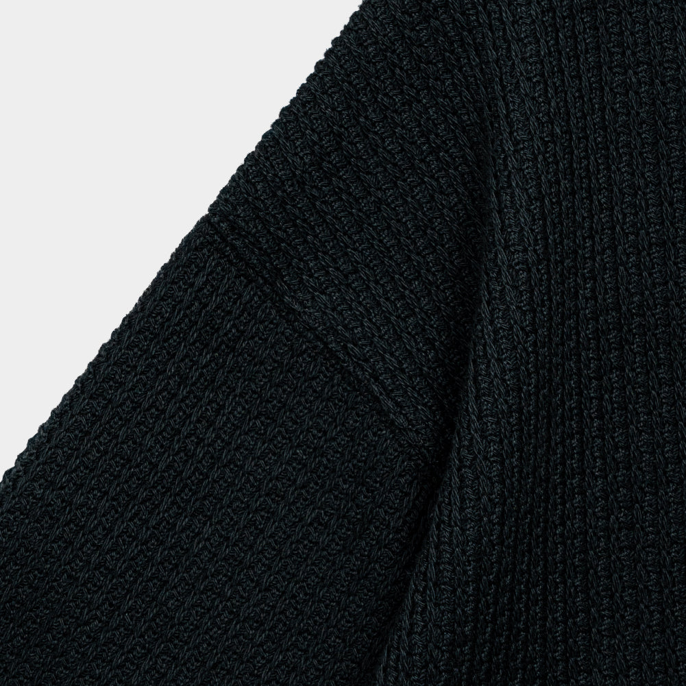 ButNotReally™ Graphic Oversized Knitted Polo Tee