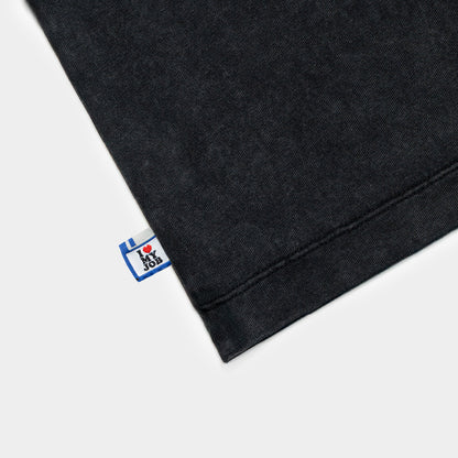 ButNotReally™ Stone-Washed Graphic Cotton Oversized Pocket Tee