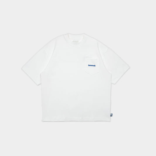ButNotReally™ Graphic Interlock Oversized Pocket Tee