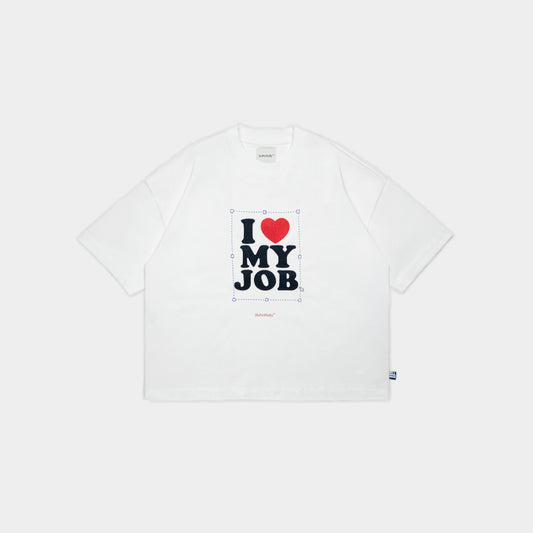 ButNotReally™ Graphic Cotton Oversized Cropped Tee