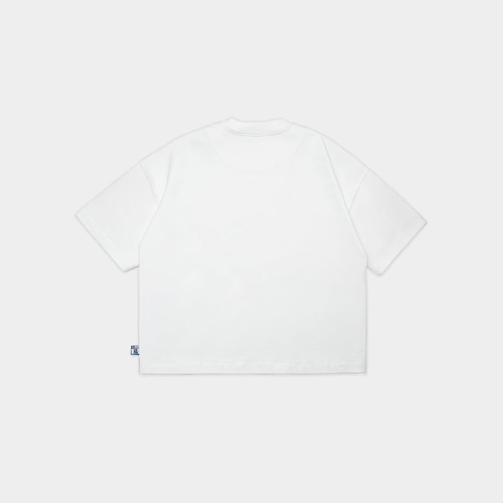 ButNotReally™ Graphic Cotton Oversized Cropped Tee