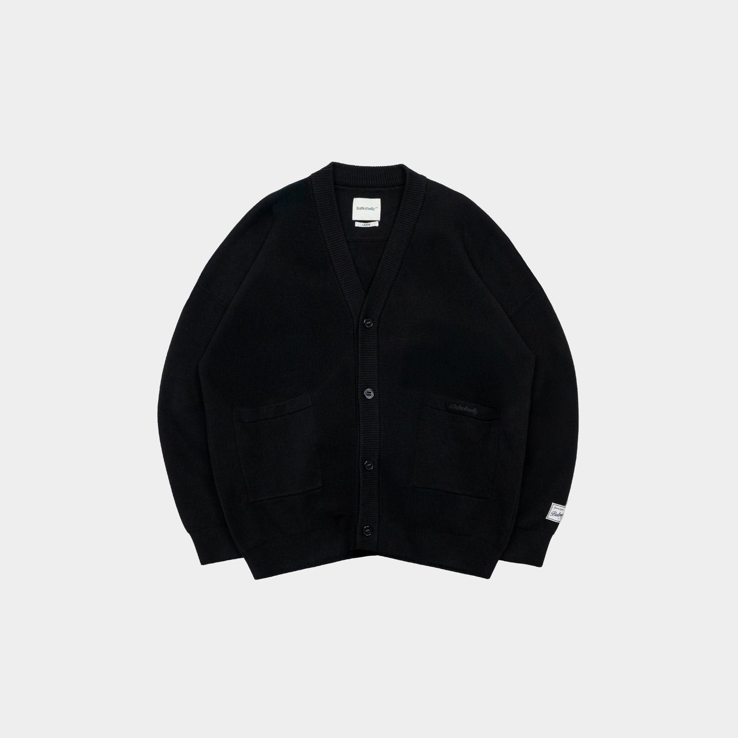 ButNotReally™ Core Cotton Oversized Knitted Cardigan