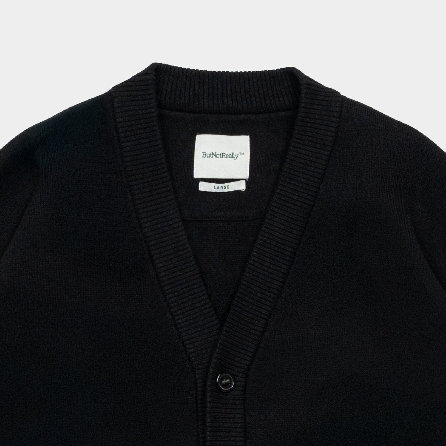 ButNotReally™ Core Cotton Oversized Knitted Cardigan