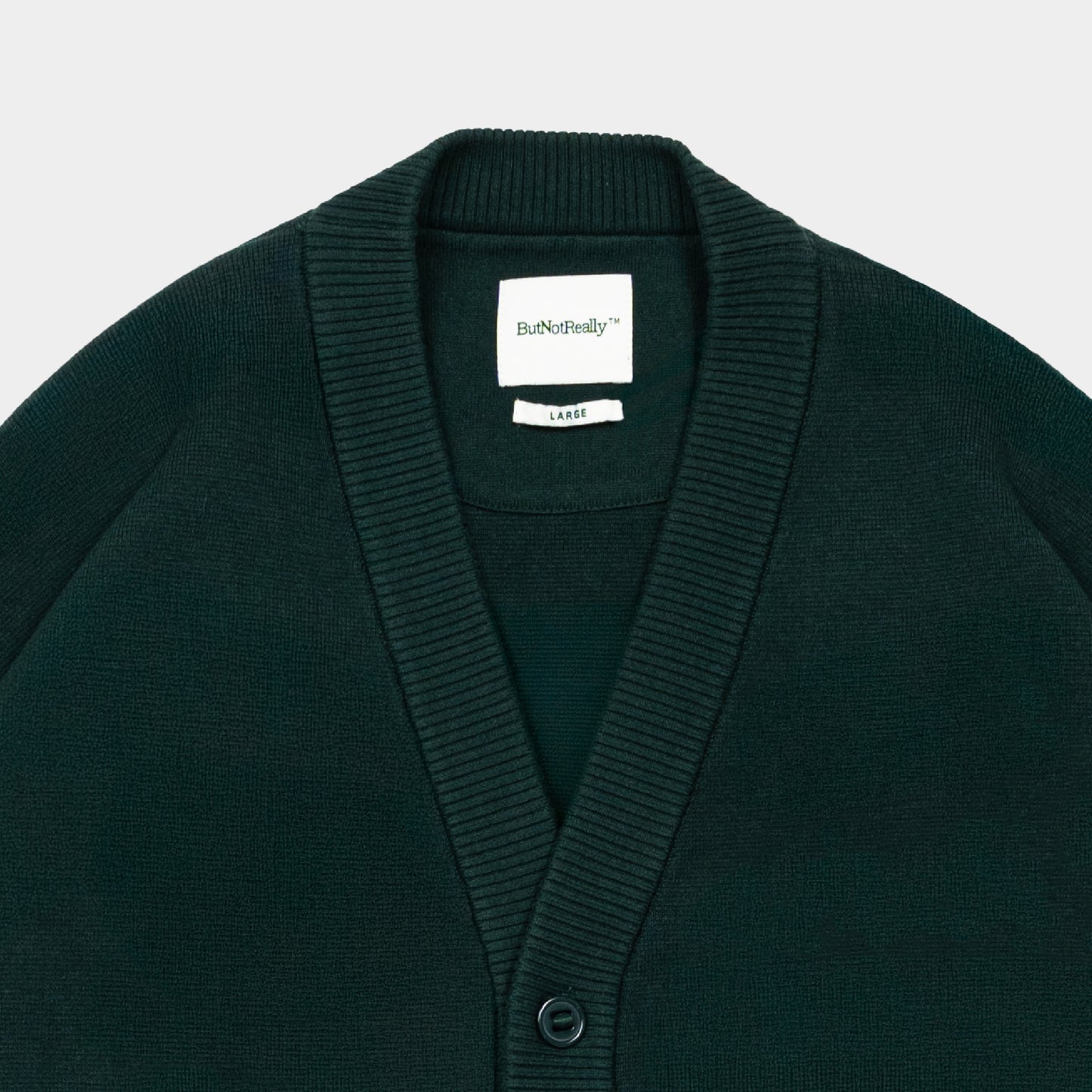 ButNotReally™ Core Cotton Oversized Knitted Cardigan