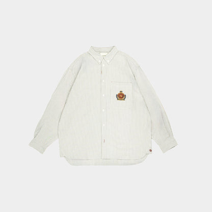 ButNotReally™ Oxford Oversized Long Sleeves Work Shirt