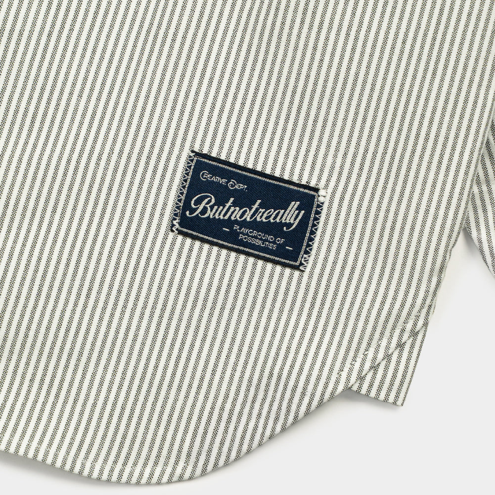 ButNotReally™ Oxford Oversized Long Sleeves Work Shirt