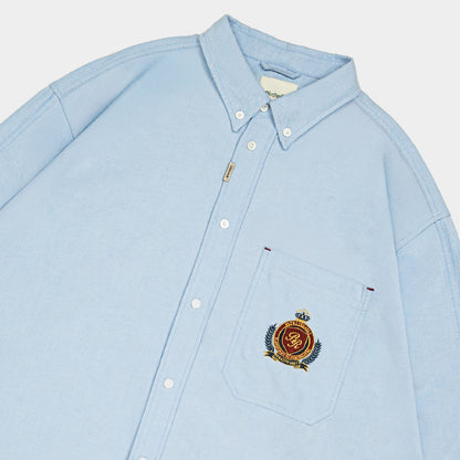 ButNotReally™ Oxford Oversized Long Sleeves Work Shirt