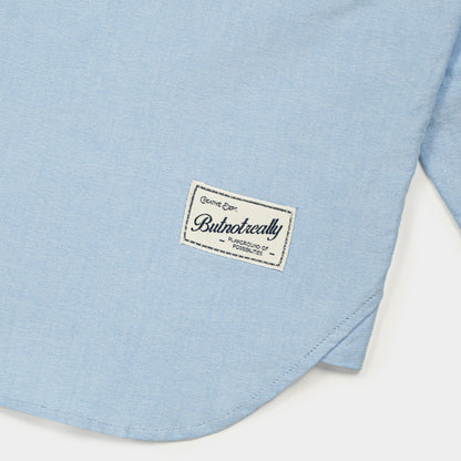 ButNotReally™ Oxford Oversized Long Sleeves Work Shirt