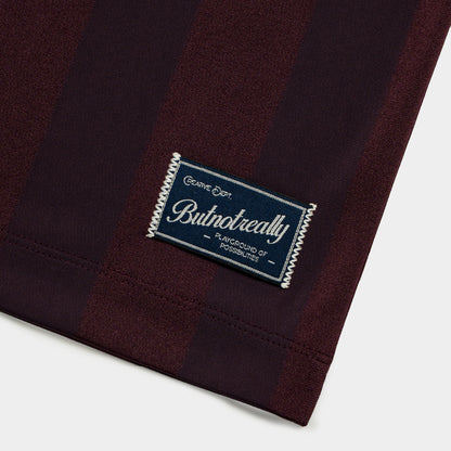 ButNotReally™ Graphic Stripes Oversized Jersey