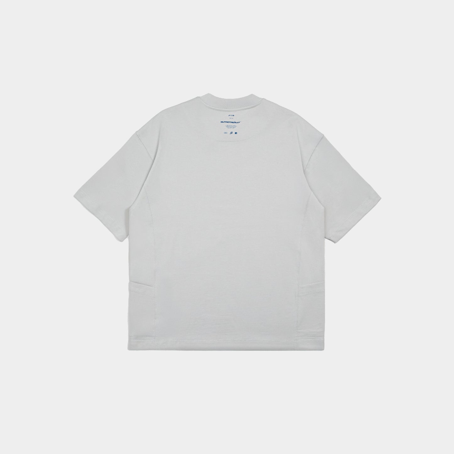 ButNotReally™ Core Cotton Double Side Pockets Oversized Tee