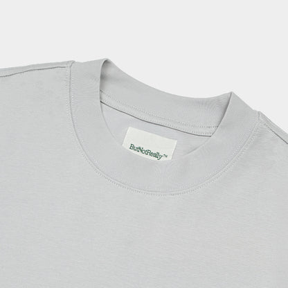 ButNotReally™ Core Cotton Double Side Pockets Oversized Tee