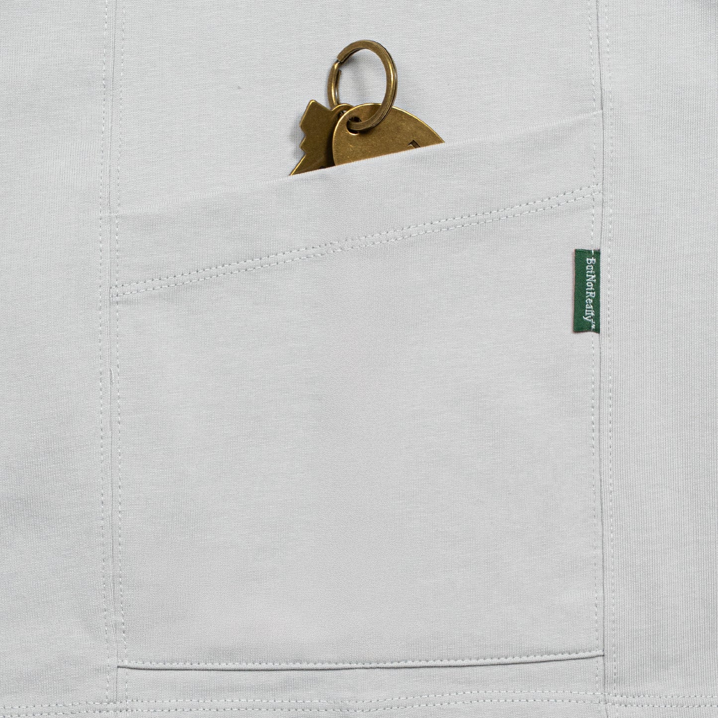 ButNotReally™ Core Cotton Double Side Pockets Oversized Tee