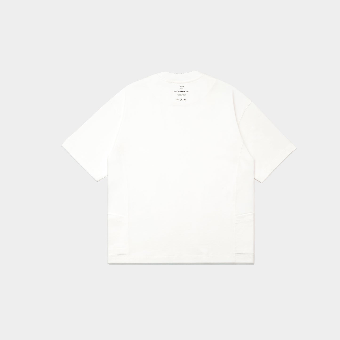 ButNotReally™ Core Cotton Double Side Pockets Oversized Tee