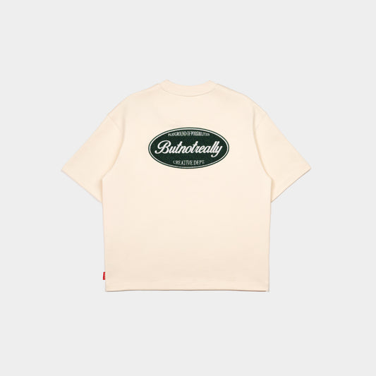 ButNotReally™ Graphic Neoprene Oversized Tee