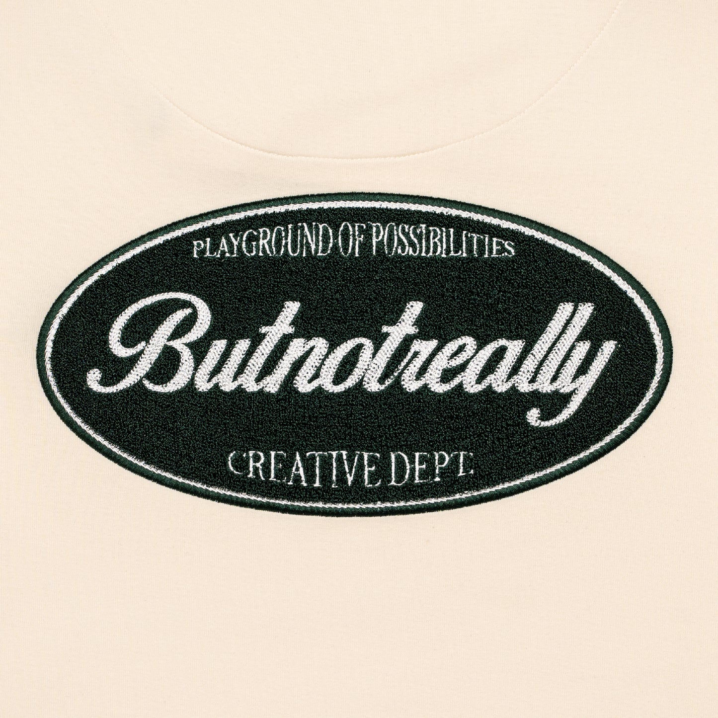 ButNotReally™ Graphic Neoprene Oversized Tee