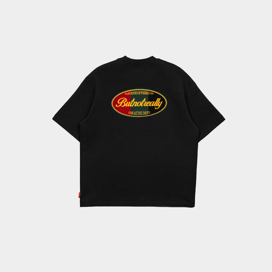 ButNotReally™ Graphic Neoprene Oversized Tee