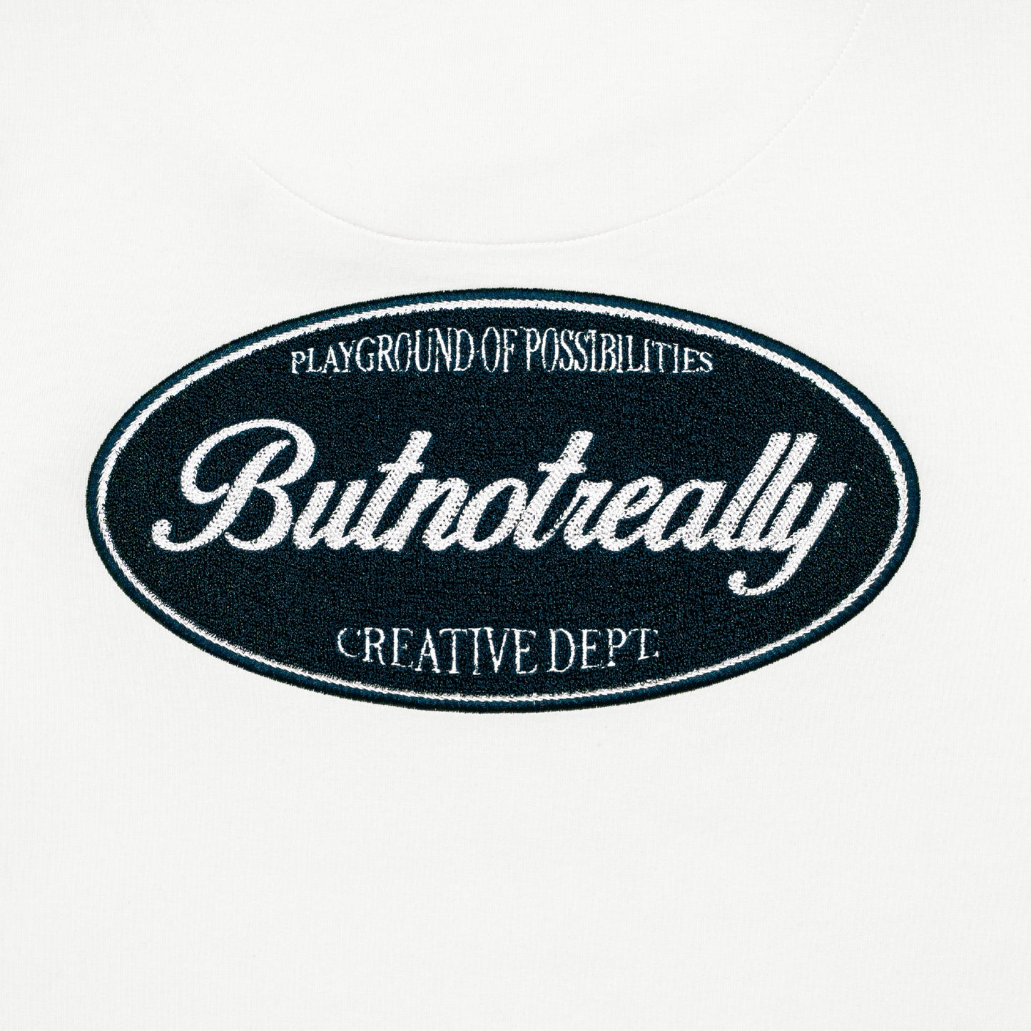 ButNotReally™ Graphic Neoprene Oversized Tee