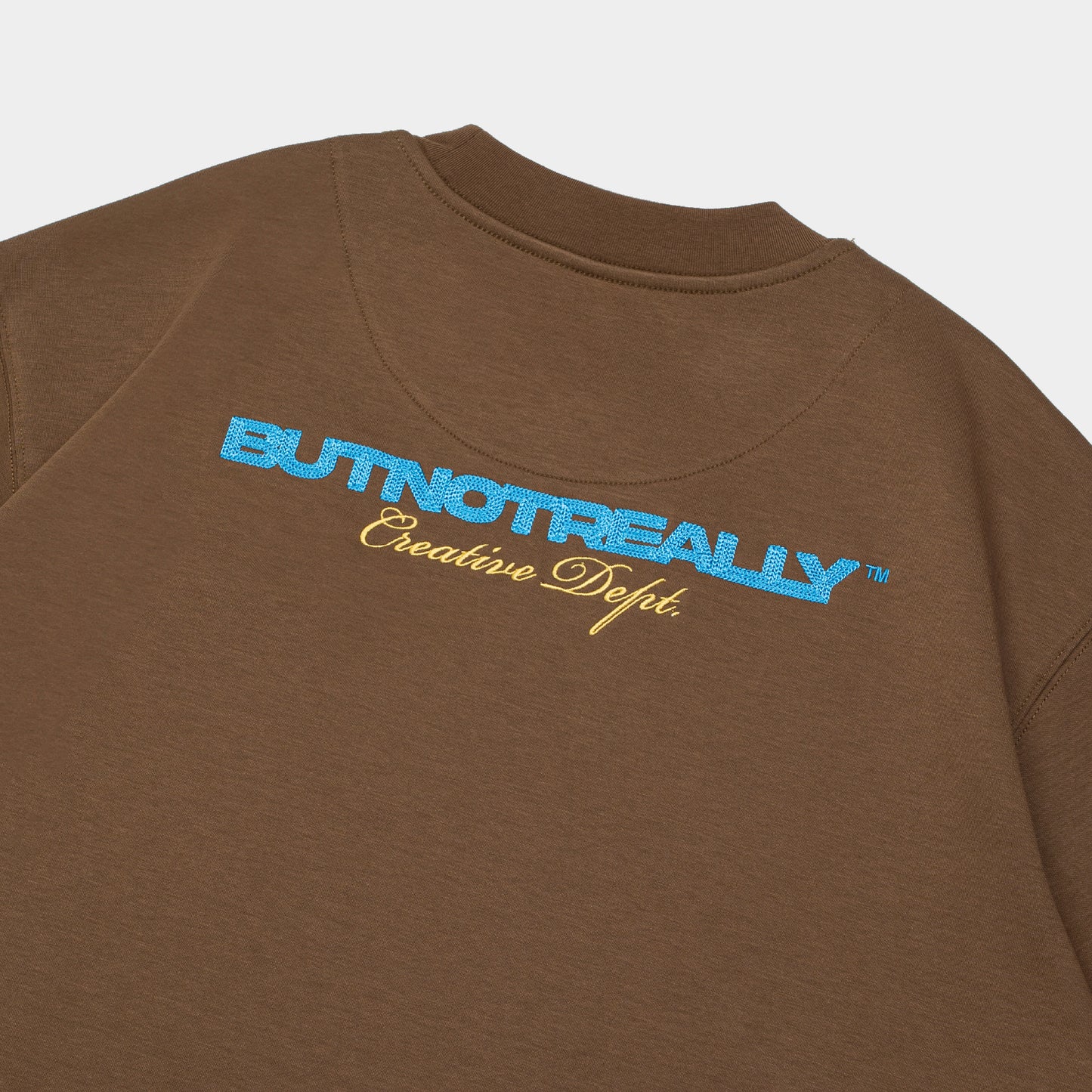 ButNotReally™ Graphic Interlock Oversized Tee