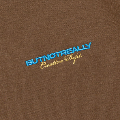 ButNotReally™ Graphic Interlock Oversized Tee