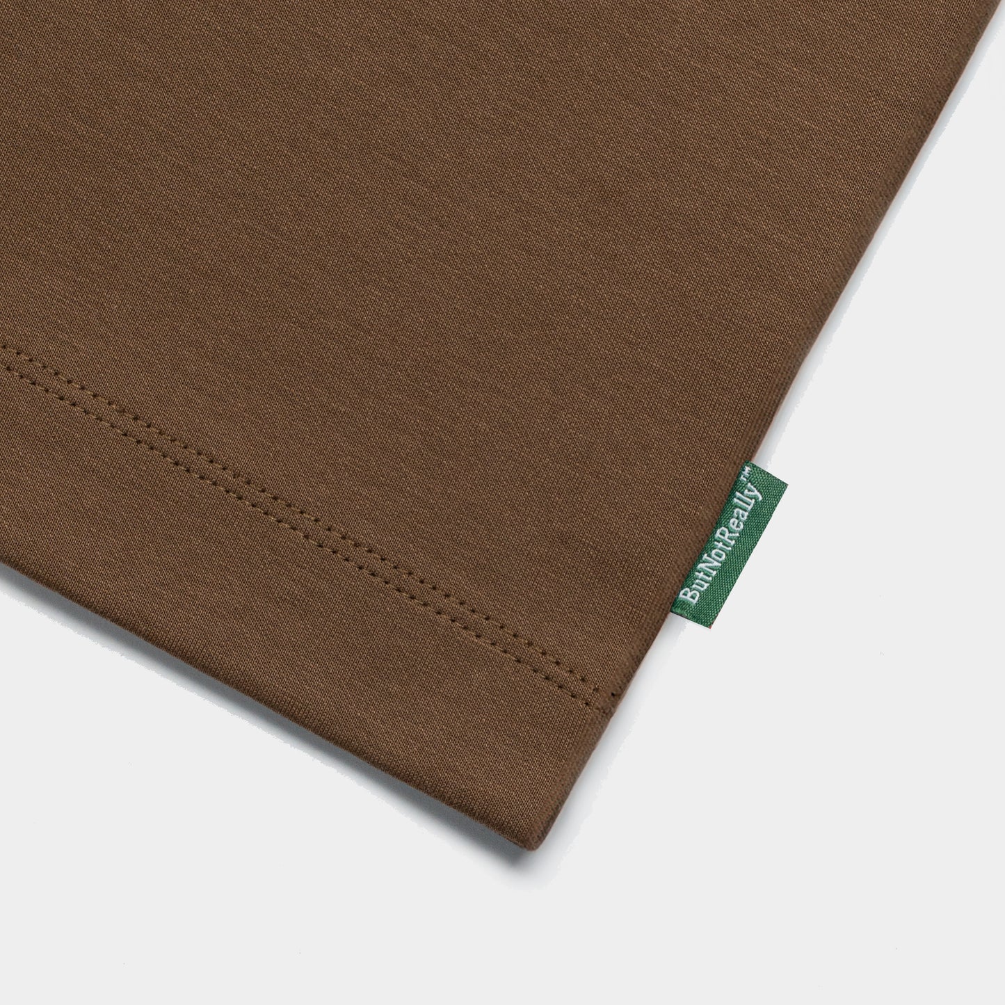 ButNotReally™ Graphic Interlock Oversized Tee