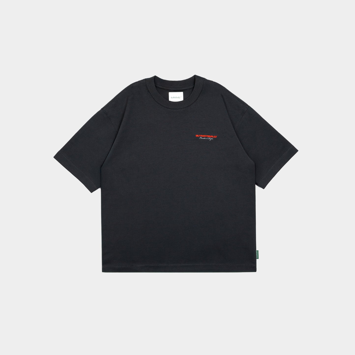 ButNotReally™ Graphic Interlock Oversized Tee