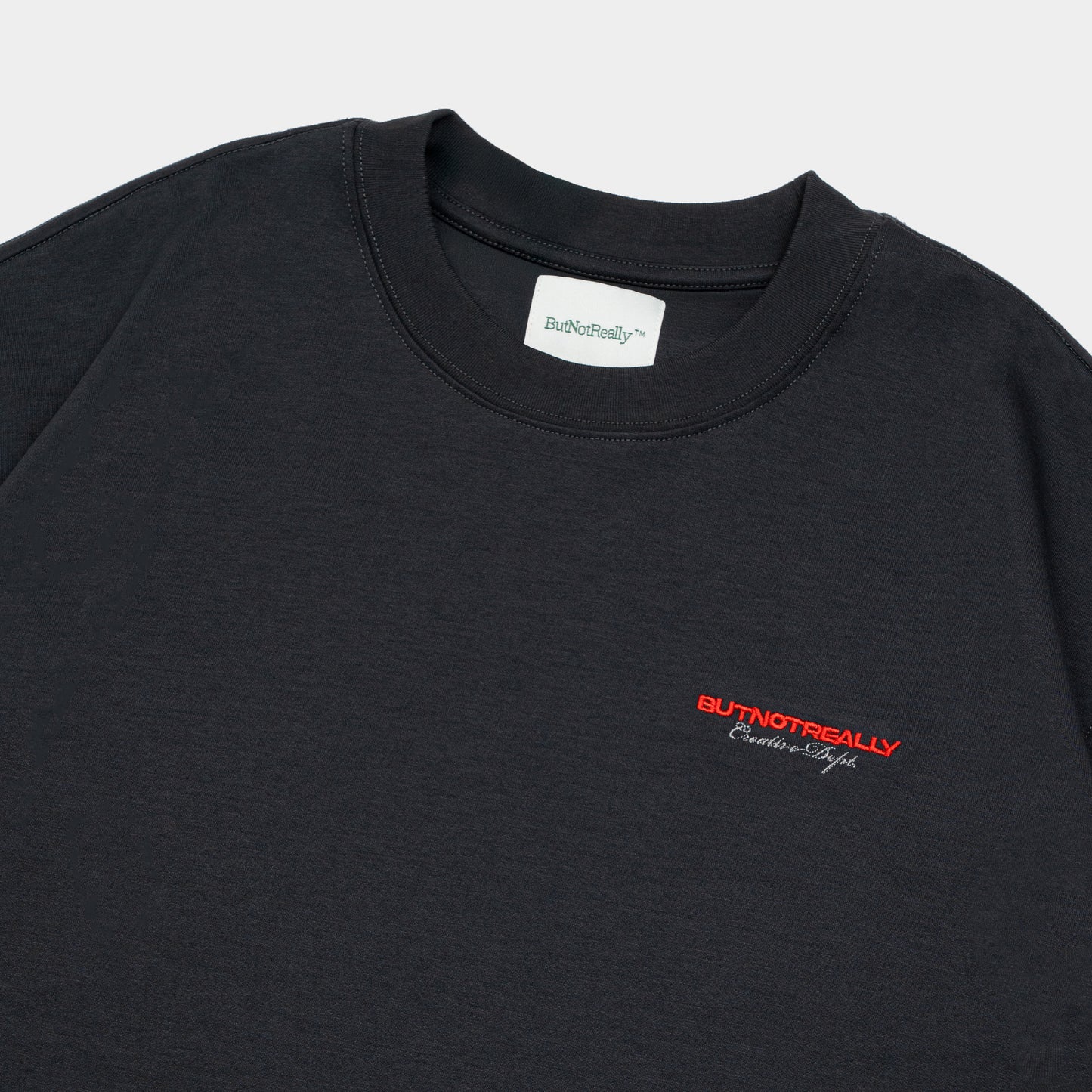 ButNotReally™ Graphic Interlock Oversized Tee